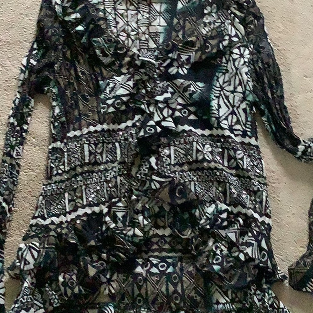 Women’s ruffled blouse